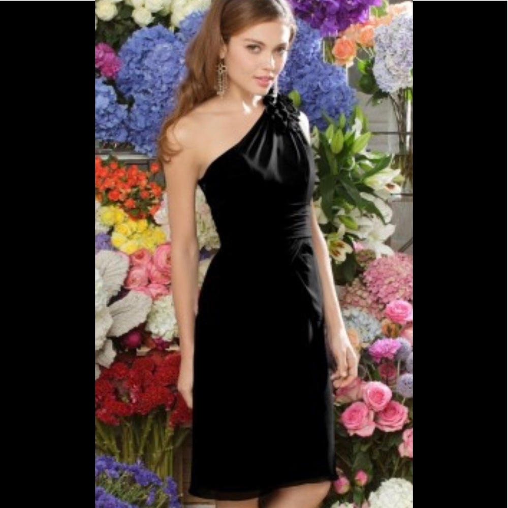 Wtoo water black short dress NWT